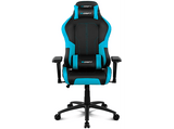 Silla gaming - Drift DR250, Reposabrazos 4D, Cojín cervical y lumbar, Reclinable, Giratorio, Azul