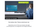 TV QLED 75 - Haier H75S80FUX S80F Series, Smart TV (Google TV), HDR 4K, Direct LED, Dolby Audio, Dbx-tv, Negro