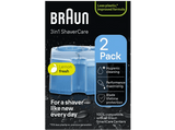 Accesorio afeitadora - Braun cartuchos de limpieza ShaverCare 3 en 1 para SmartCare Center, 2 unidades