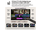 TV QNED MiniLED 85 - LG 85QNED93A6A, UHD 4K, Procesador Inteligente α8 AI Processor 4K Gen2, Smart TV, DVB-T2 (H.265), Negro