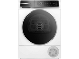 Secadora bomba de calor - Bosch WQB246C0ES, 9 kg, 14 programas, AutoDry, Display LED, Blanco