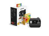 Cámara instantánea - Polaroid Go Gen 3 + Bundle de película a color (8 Photos),  Espejo para Selfies, Autodisparador, Doble Exposición, Flash, Negro