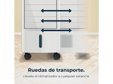Climatizador evaporativo - Cecotec EnergySilence 3500 Cool Compact, 65 W, Depósito 3,5 L, 3 velocidades, Oscilación 70º, 2 enfriadores, Blanco