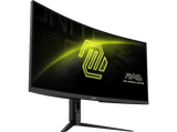 Monitor gaming - MSI MAG 342CQR E2, 34 UWQHD, 180 Hz, 1 ms MPRT, VA, Altura ajustable, Diseño sin marco