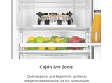 Frigorífico combi - Haier 3D 60 Series 3 A3FE837CGJ, No Frost, 200.5 cm, 348 l, Motor Inverter, Cajones Direct Access,  Inox