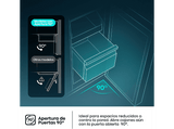Congelador vertical - Hisense FT3K310SEWE, 312 l, 185.6 cm, Kitchen Fit, Wi Fi, Blanco