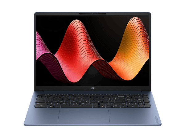 Portátil - HP OmniBook 3 Laptop 16-bu0025ns, 16 " DCI 2K, Intel® Core™ 5 120U, 16 GB RAM, 512 GB SSD, UHD Graphics, Sin sistema operativo, Azul