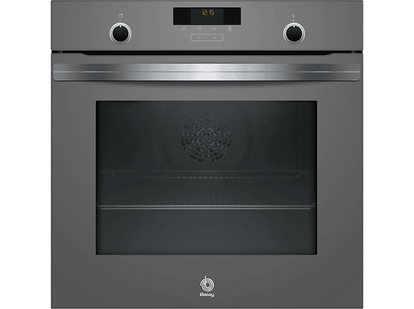 Horno - Balay 3HB5158A2, 71 l, Multifunción, Integrable, Hidrolítico, Gris Antracita