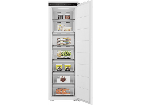 Congelador integrable - Hisense FT3B213SAWE, 235 L, 177.2 cm, No Frost, Inverter Integrable