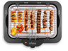 Barbacoa - Ufesa Sintra, 2300 W, Eléctrica, 2 niveles de cocción, Negro