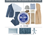 Robot de planchado - Rowenta Care For You YR4050D1, 1800 W, 2 L, Cuidado de la ropa, planchado y desinfección automáticos, Blanco y gris