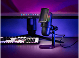 Micrófono - ISY IMI-3000-BK, USB-C, Ideal Streaming, Negro