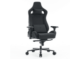 Silla gaming - Isy IGC-1000, 4D (ajustable en altura, anchura y profundidad, también se puede girar), 150 kg, Negro