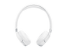 Auriculares inalámbricos - JBL Tune 680NC, Autonomía 76 h, Diadema, Bluetooth, Cancelación de ruido adaptativa con Smart Ambient, Plegables, Blanco