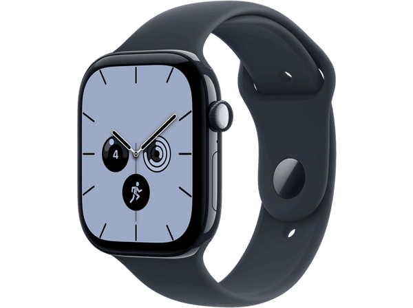 Apple Watch Series 12 (2026), GPS+CEL, 46mm, Caja de cerámica Azul nocturno, Correa deportiva Azul marino, Talla S/M, Siri AI