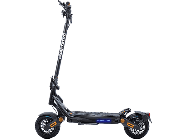 Patinete eléctrico - smartGyro Rockway PRO EVO, Potencia máx. 1000W, Potencia Nominal 800W, Carga 120 kg, 15000 mAh, 25 km/h, Negro