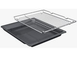 Horno compacto - Bosch CBG7741B1, Multifunción, Pirolítico y Limpieza por agua, 47 l, Pantalla táctil TFT, Home Connect ,59.4 cm, Negro