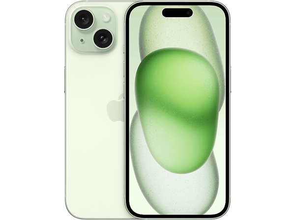 Apple iPhone 15, Verde, 512 GB, 5G, 6.1" OLED Super Retina XDR, Chip A16 Bionic, iOS