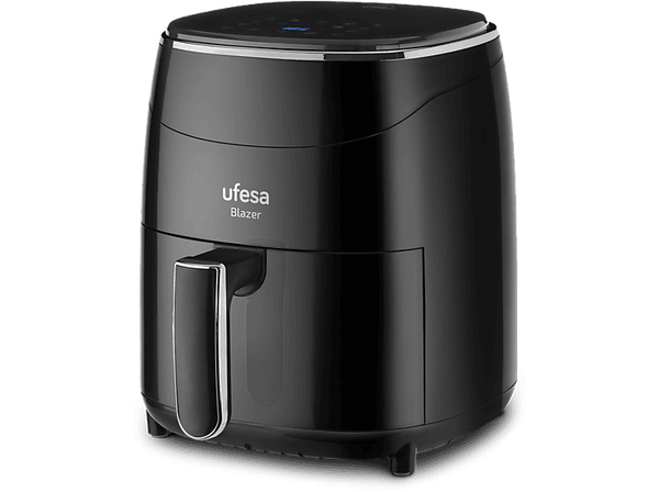 Freidora de aire - Ufesa AF3700 Blazer, 1200 W, 3.5 l, 9 programas, Negro