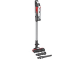 Aspirador escoba - Hoover HF9 HOME, Cepillo Anti-Enredos, Posición Parking, Luz LED, Autonomía 30 min, Batería Extraíble, 0.7L, 5 años Garantía, Rojo