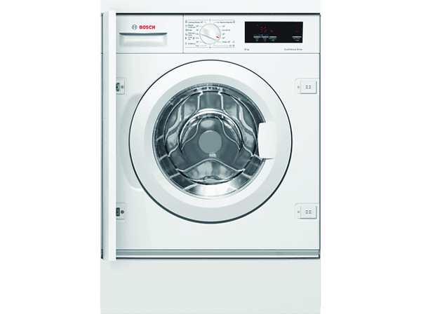 Lavadora carga frontal - Bosch WIW28302ES, 8 kg, 1400 rpm, Integrable, 14 programas, Blanco