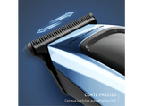 Barbero - Rowenta TN1851, 90 min, Cuchillas DLC con recubrimiento de carbono tipo diamante, Negro y azul