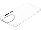 Funda móvil - ISY ISC-7004 MagISY, Para Samsung Galaxy S25 Ultra, Con anillo magnético, Transparente