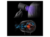 Secador - Dyson Supersonic Nural™, 5 Accesorios inteligentes, 4 Niveles temp precisos, Red Velvet/Gold