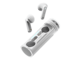 Auriculares True Wireless - Vieta Pro Rolling, Autonomía 19 h, Micrófono, USB-C, Bluetooth, Blanco