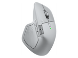 Ratón inalámbrico - Logitech MX Master 4, 8000ppp, Carga rápida, Clics silenciosos, Bluetooth-USB, PC-Mac, Multidispositivo, Personalizable, Gris