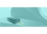 Powerbank - CellularLine Essential, 10000 mAh, 12W, 72 horas, USB C, USB A, Azul