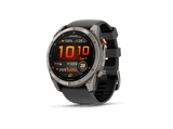 Reloj deportivo - Garmin FĒNIX® 8 PRO, 47mm, AMOLED, Correa de Silicona, Cristal de Zafiro, Buceo Certificado, Negro