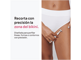Rasuradora - Braun Silk-épil Rasuradora de bikini FG1100, 3 en 1: Rasura, recorta y perfila, 4 Accesorios, Blanco y plata