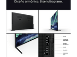 TV QD-OLED 55 - Sony Bravia 8 II, Procesador XR con IA, Smart TV (Google TV), IMAX, Dolby Atmos/Vision, Chromecast, Airplay, PS5, 120Hz, Eco, 55XR8M2