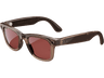 Gafas IA - Ray-Ban Meta, Wayfarer, Blanco piedra, Transitions® Transparente, Rojo Sandía