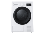 Secadora bomba de calor - LG RHA1008NWK, 8 kg, 8 programas, Blanco