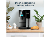 Cafetera superautomática - Cecotec Cremmaet CompactCcino Black, 19 bar, 1350 W, 400 ml, Altura regulable, Display táctil, Molinillo integrado, Black