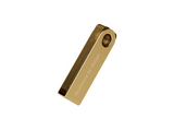 Crypto Wallet - Ledger Nano S Plus, USB-C, Pantalla 1.09 OLED, Oro