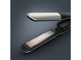 Plancha de pelo - Rowenta Thermostyle, Plancha y rizador, 2 en 1, Titanio, 150 a 230 °C, Iónica, Rápido calentamiento, Diseño redondeado,  Negro