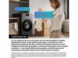 Lavadora secadora - Samsung WD18DB8995BZT2, 18 kg + 11 kg, 1000 rpm, 22 programas, AI Laundry Combo™, Clase A, Antracita