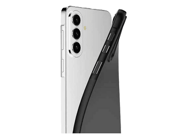 Funda móvil - CellularLine Chroma, Samsung, Galaxy A57, Negro