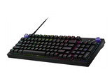 Teclado gaming - Logitech G G316 X 98, Cable, 8 kHz, Pantalla LED, Interruptores intercambiables, Teclas de PBT personalizables, PC-Mac, RGB, Negro