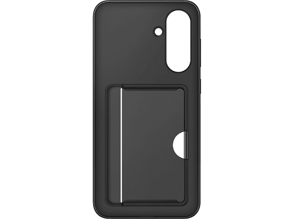 Funda móvil - Samsung, Para Galaxy A56 5G, Trasera, Bolsillo para tarjeta, Negra