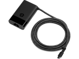 Cargador portátil - HP, 65W, 2 USB-C, Carga rápida, Alimentación universal,  Negro