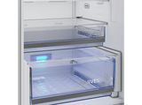 Frigorífico combi - Beko B5RCNE416HXB, Neo Frost Dual Cooling, 203.5 cm, 415 l, AeroFlow, Tecnología Harvest Fresh, Inox