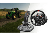 Volante - Thrustmaster T128 SimTask Farming Pack, Volante + pedales + palanca de cambios, Para PC, PS5 y PS4, Ángulo de giro de 270° a 900°, Negro