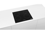 Encimera - Bosch PUE611BB5E,  Eléctrica, Encimera inducción, 4 zonas, Negro