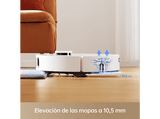 Robot aspirador - Dreame L10s Plus Ultra Heat, 7000 Pa, 220 min Autonomía, Eleva las Mopas 10.5 mm, Blanco