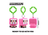Llavero - Magicbox Minecraft™ Backpack Hanger S4, Caja sorpresa