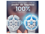 Recambio para cepillo dental - Oral-B iO Gentle Care, Pack de 6 unidades, Para encías sensibles, Blanco